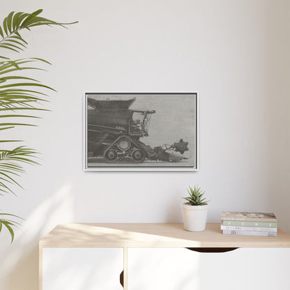 Fendt Ideal Side View | Framed Photo Wall Art on Canvas