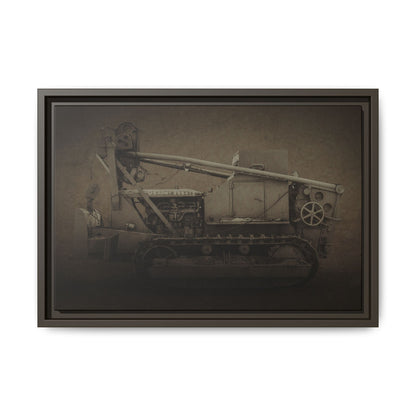 Vintage Military  D7 Diesel Ten | Photo Wall Art on Canvas