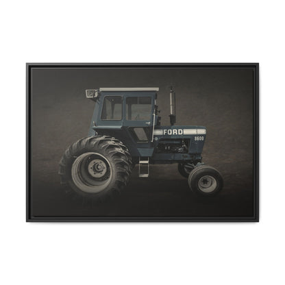 Vintage Ford 8600 Tractor Photo Wall Art on Canvas