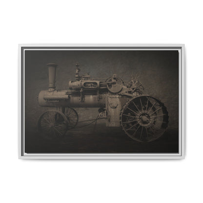 Vintage CASE 65 HP Tractor Photo Wall Art on Canvas