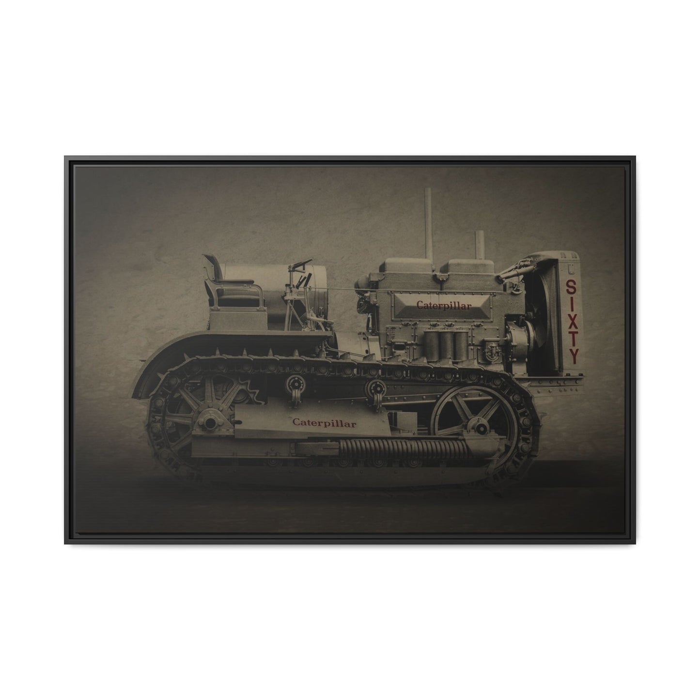 Legacy 60 'Sixty' Crawler | Graphic Wall Art on Framed Canvas