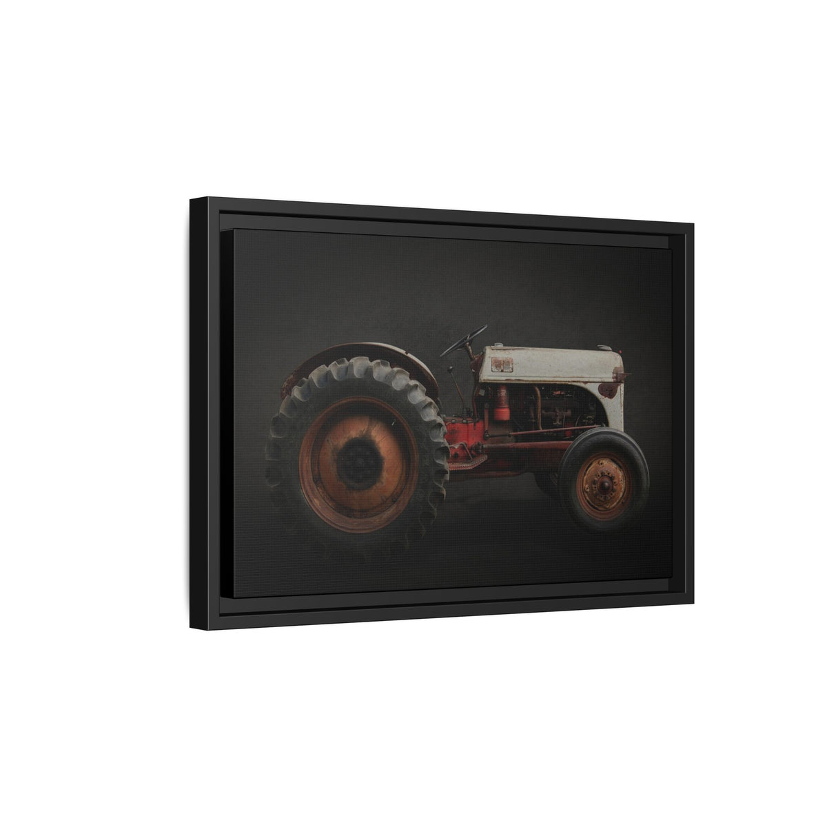 Vintage Ford 8N Tractor Photo Wall Art on Canvas