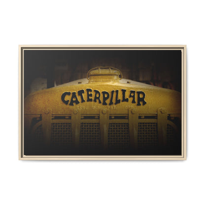 Copy of Caterpillar Crawler 1925 D2 Grill Photo Wall Art on Framed Canvas