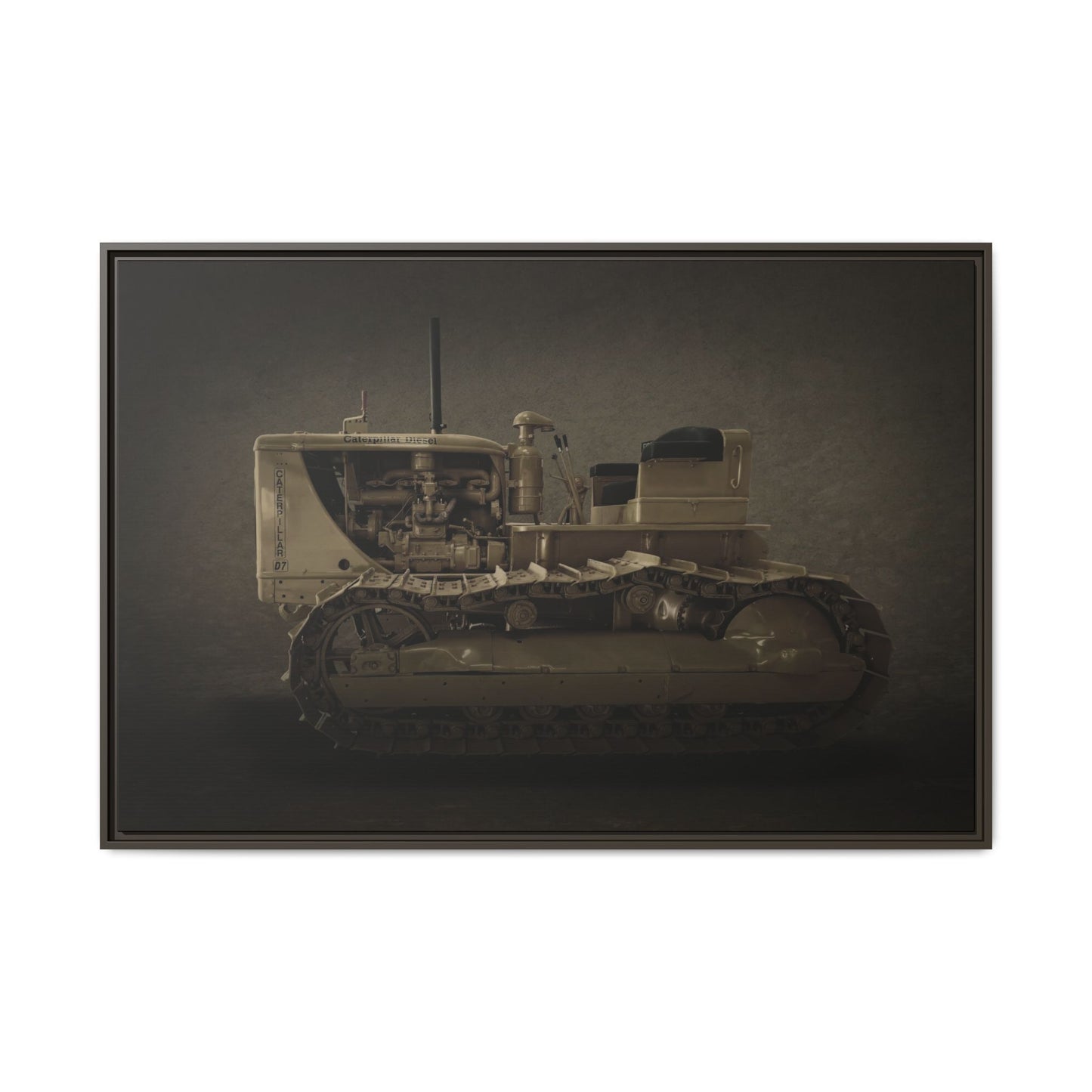 Classic D7 Crawler Photo Art on Framed Canvas