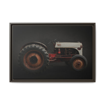 Vintage Ford 8N Tractor Photo Wall Art on Canvas