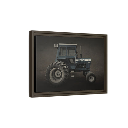 Vintage Ford 8600 Tractor Photo Wall Art on Canvas