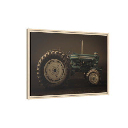 Classic Ford 7000 Tractor Photo Wall Art | Framed Stretched Canvas