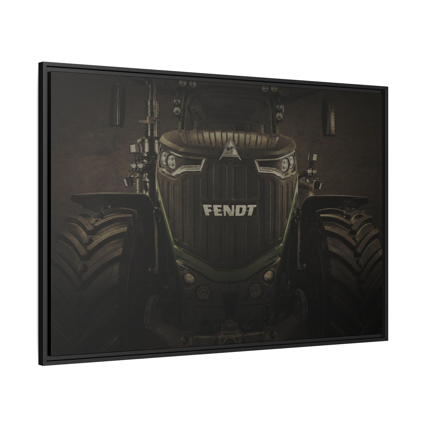 Fendt 1000 Coming At You | Framed Wall Art on Stretched Canvas