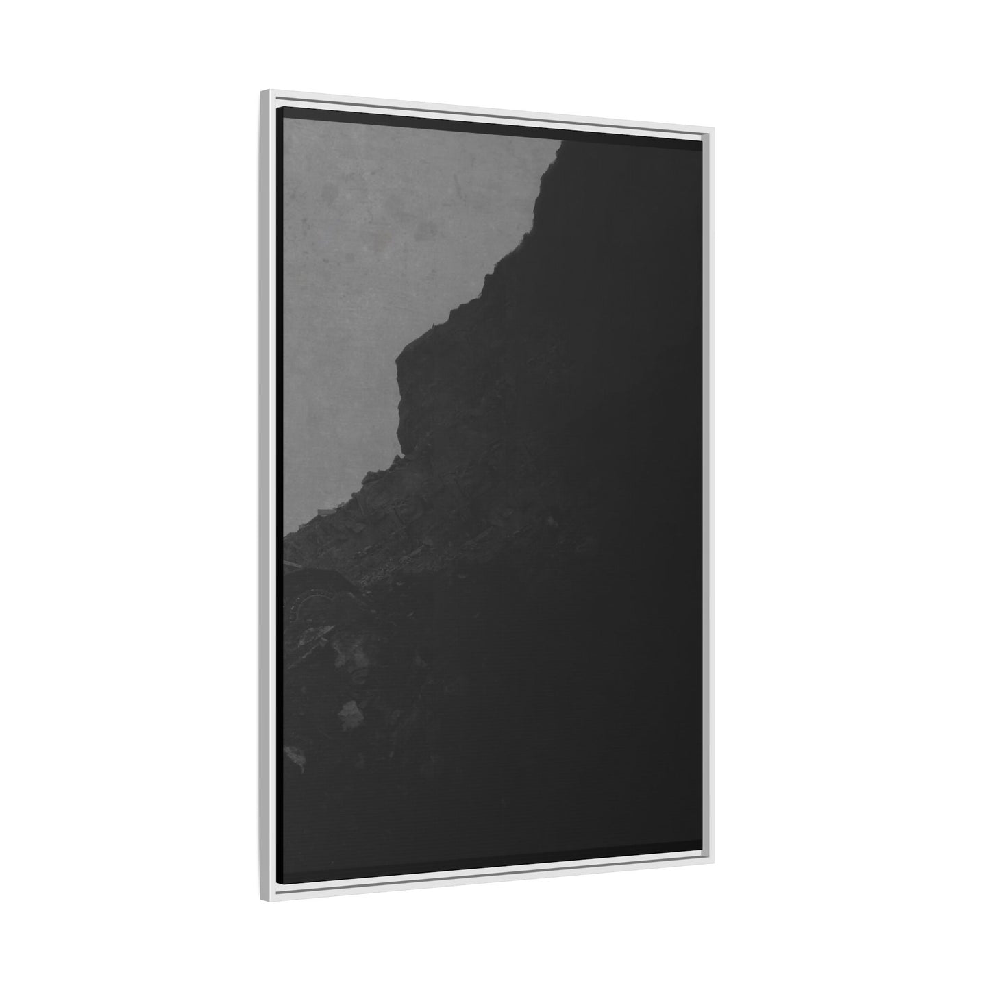Copy of Excavator Triptych Right Jondo | Matte Canvas Print (Framed)