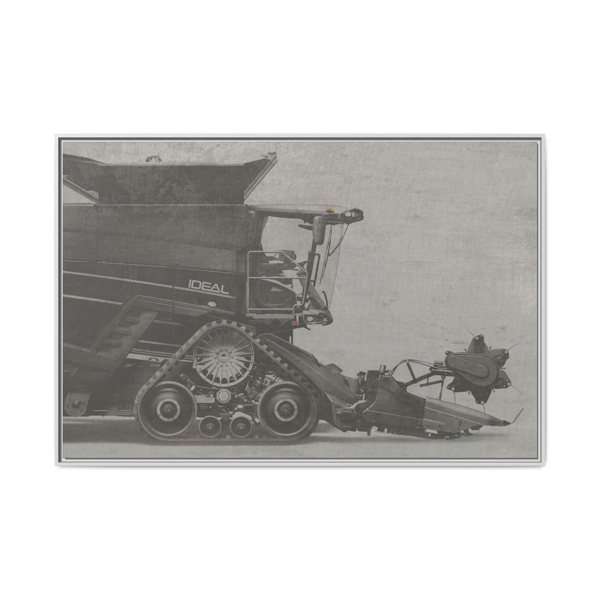 Fendt Ideal Side View | Framed Photo Wall Art on Canvas