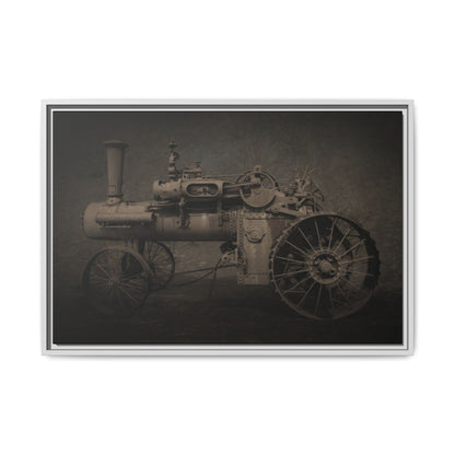 Vintage CASE 65 HP Tractor Photo Wall Art on Canvas