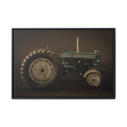 Classic Ford 7000 Tractor Photo Wall Art | Framed Stretched Canvas