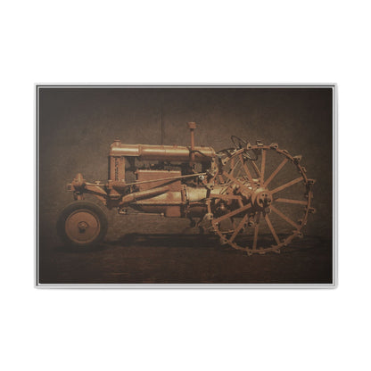 Vintage Ford Fordson Steel Wheel | Wall Art on Framed Canvas