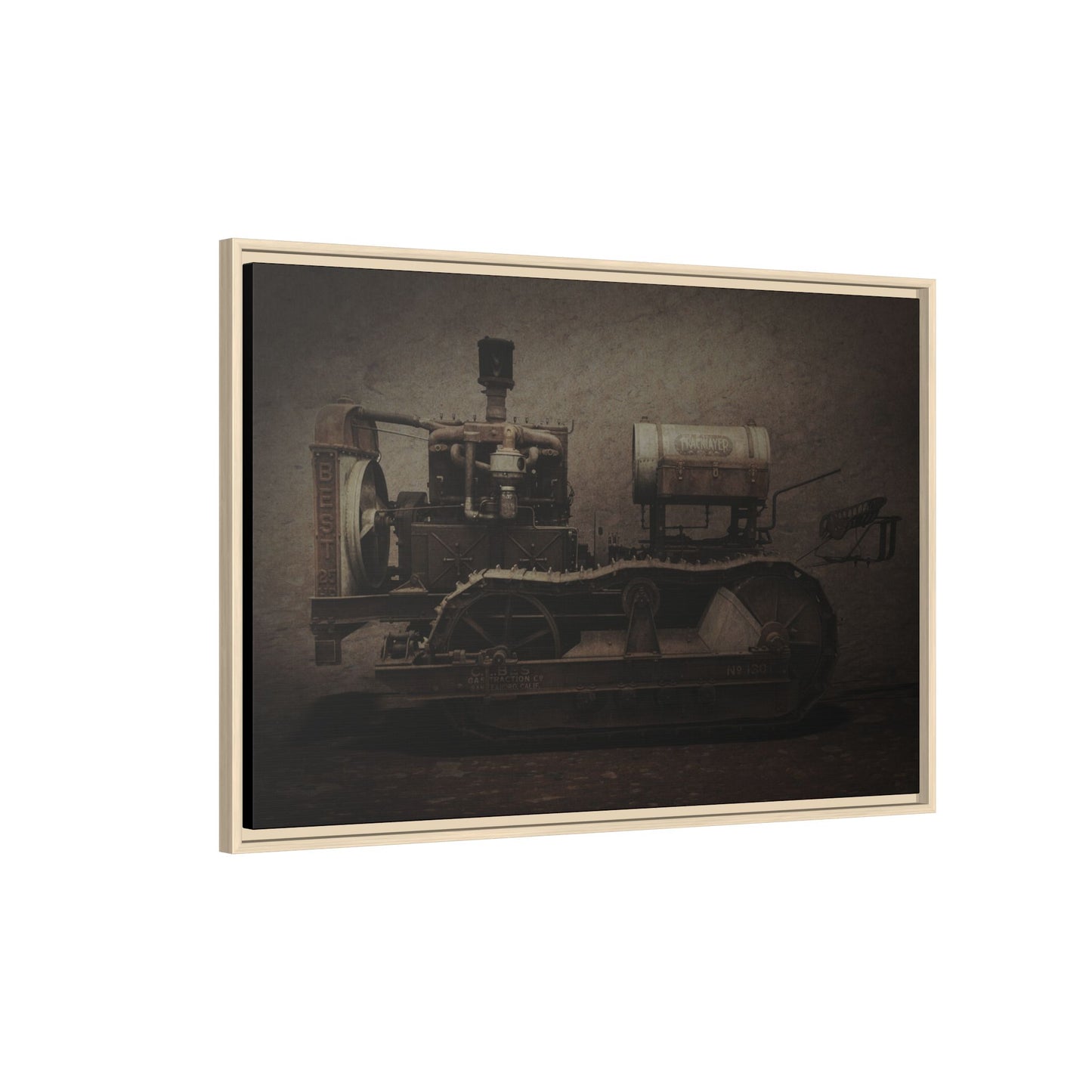 Vintage HOLT BEST 25 Crawler | Framed Wall Art on Stretched Canvas