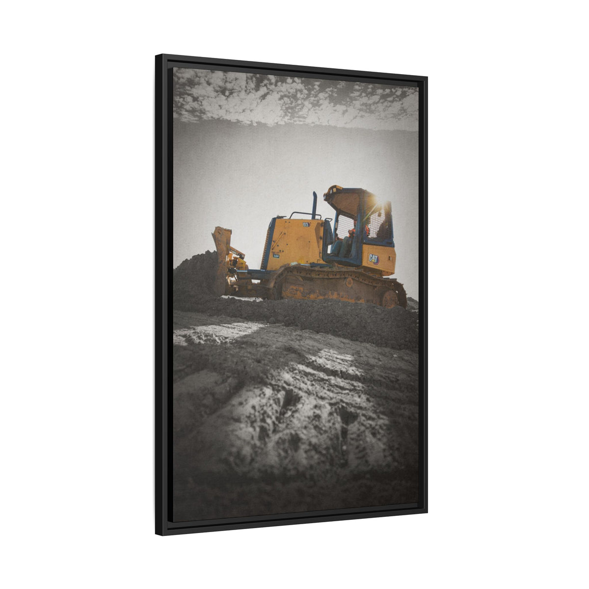 D3 On Hill | Framed Wall Art on Stretched Canvas