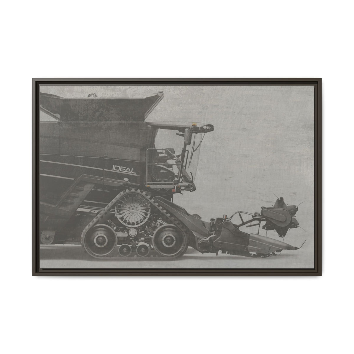 Fendt Ideal Side View | Framed Photo Wall Art on Canvas