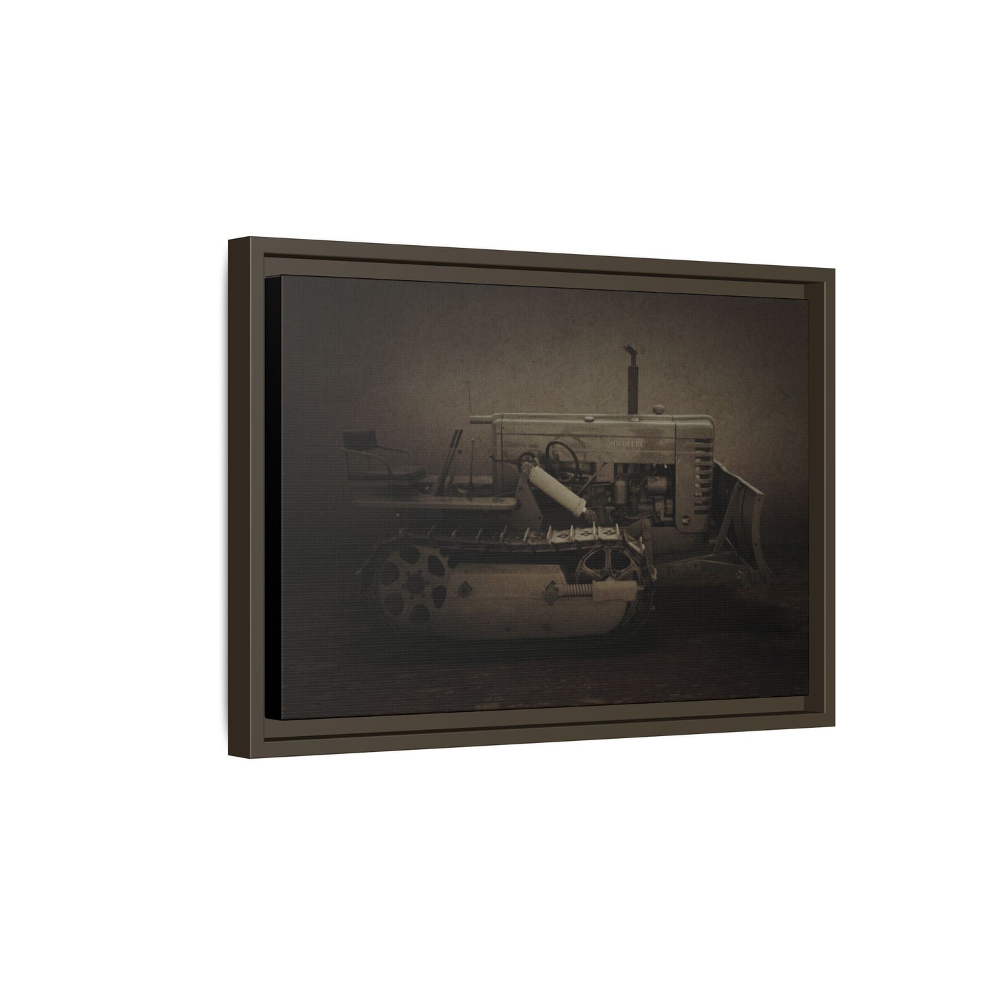 Vintage John Deere MC | Framed Wall Art on Stretched Canvas