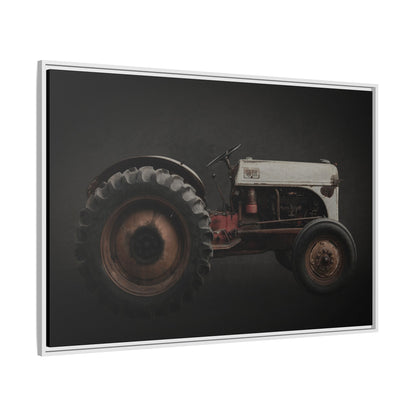 Vintage Ford 8N Tractor Photo Wall Art on Canvas