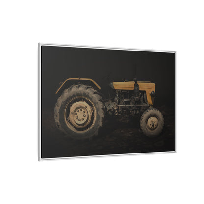 Vintage Usra Tractor Photo Wall Art on Canvas