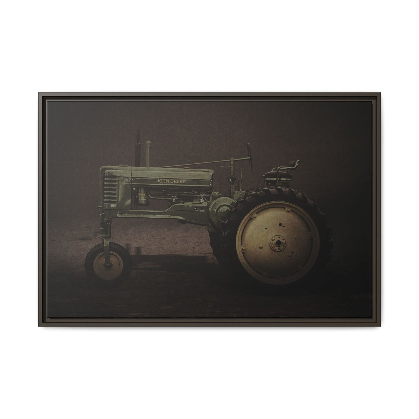 Vintage 1949 John Deere Model B High | Framed Wall Art on Stretched Canvas