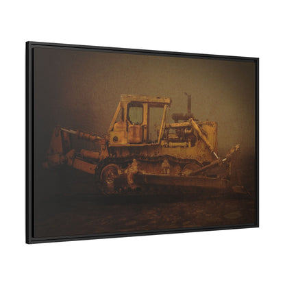 Classic D8 Dozer | Framed Wall Art on Stretched Canvas