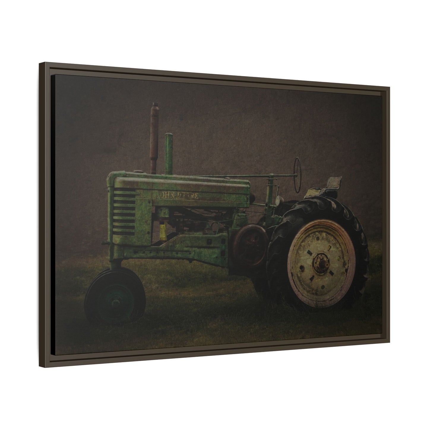 Vintage John Deere G | Framed Wall Art on Stretched Canvas