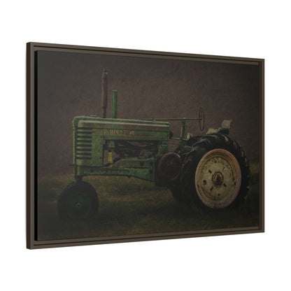 Vintage John Deere G | Framed Wall Art on Stretched Canvas