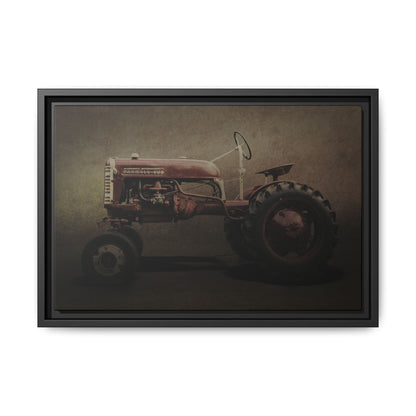 Vintage Farmall Cub Tractor | Framed Wall Art on Stretched Canvas