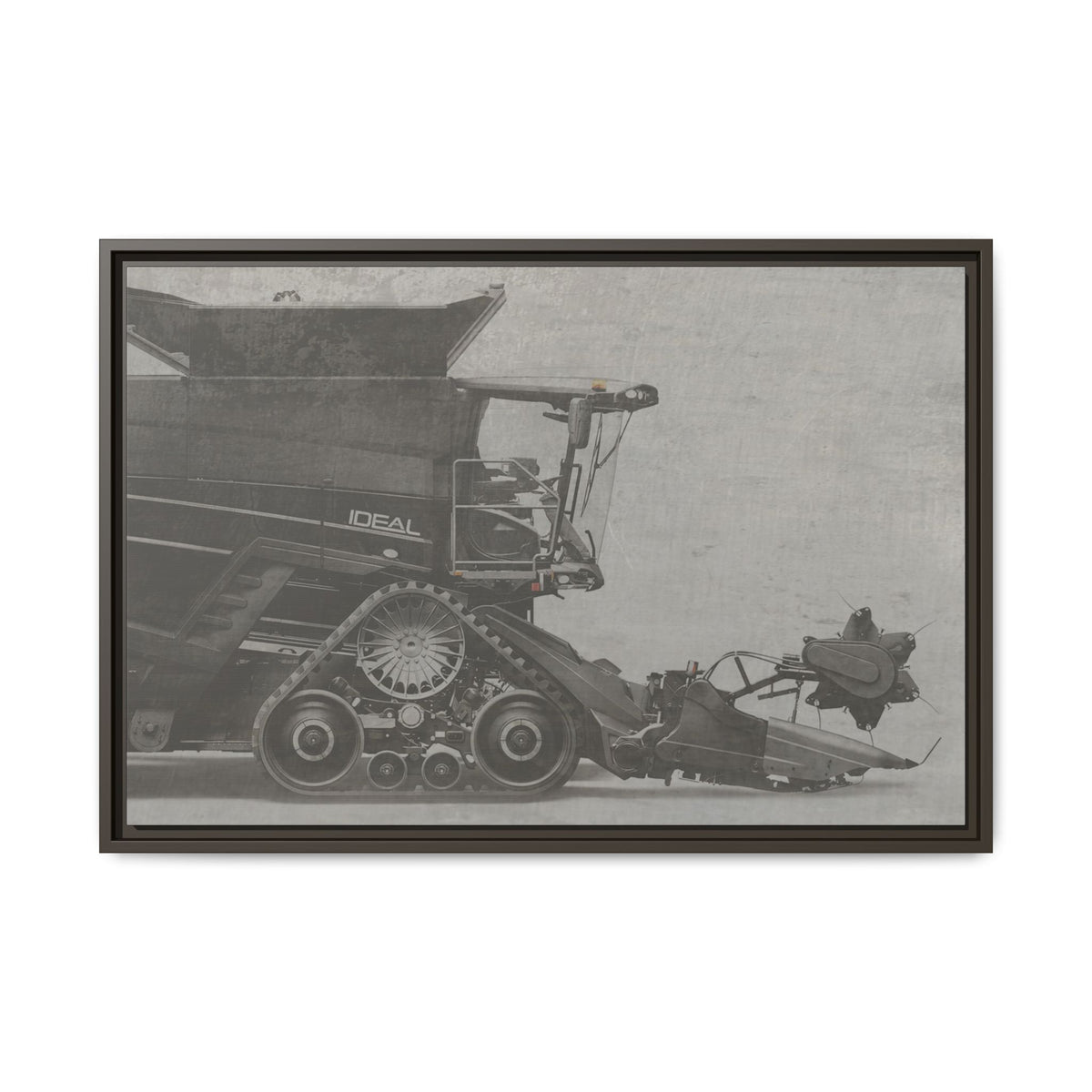 Fendt Ideal Side View | Framed Photo Wall Art on Canvas