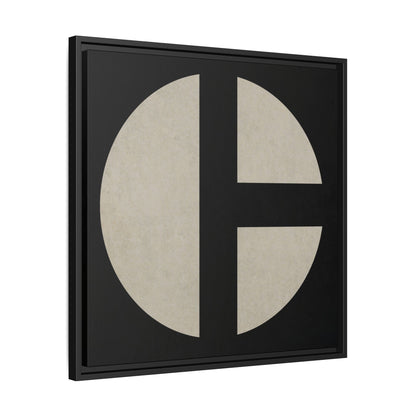 C Moon - CLEAN  | Framed Wall Art on Stretched Canvas