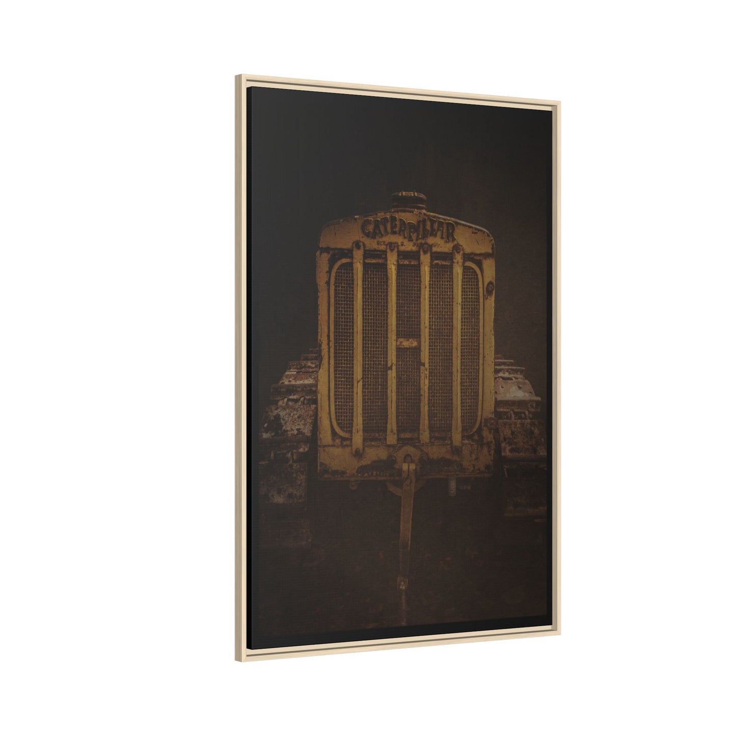 Classic Crawler Grill Comming At You | Framed Wall Art on Stretched Canvas