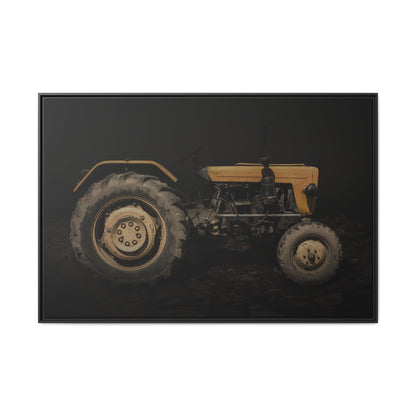 Vintage Usra Tractor Photo Wall Art on Canvas