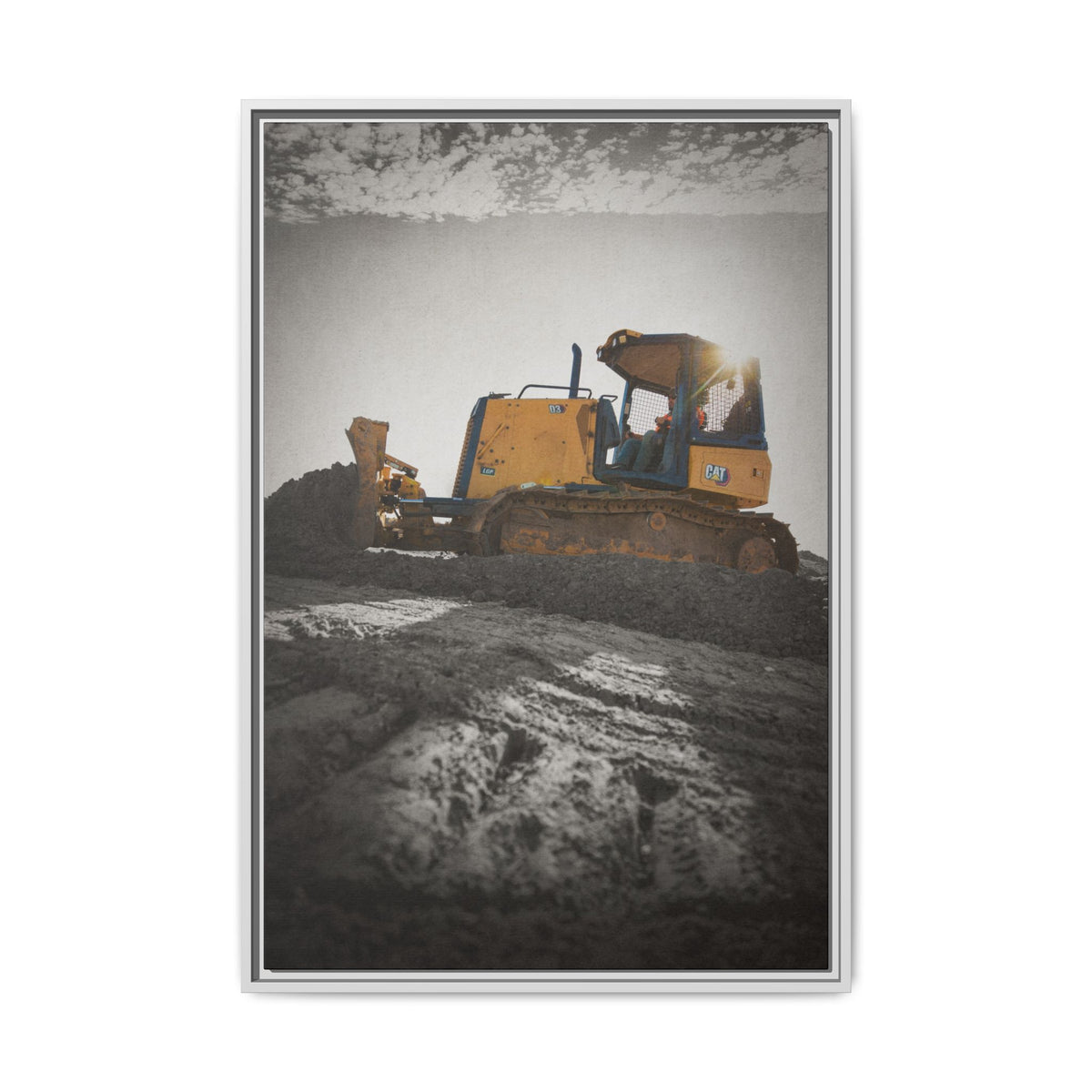 D3 On Hill | Framed Wall Art on Stretched Canvas