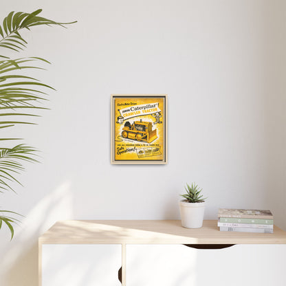 Junior Crawler Vintage Advertisement Art | Framed Wall Art on Canvas