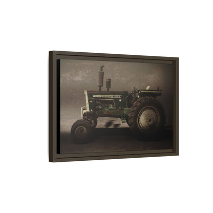 Classic Oliver 1855 Tractor | Framed Wall Art on Stretched Canvas