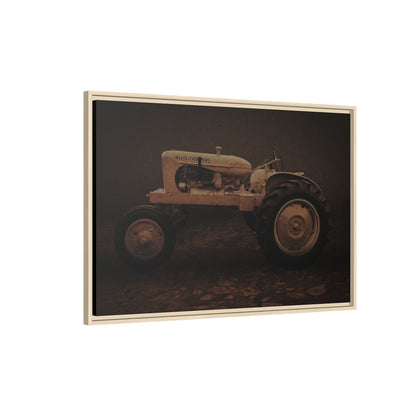 Vintage Allis Chalmers WC | Framed Wall Art on Stretched Canvas