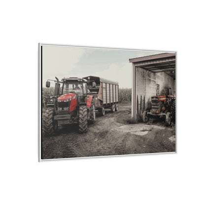 Massey Ferguson Legacy Photo Wall Art on Framed Canvas