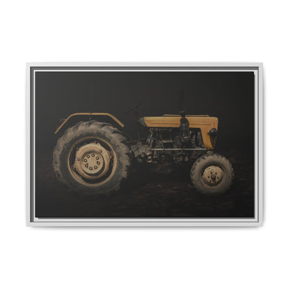 Vintage Usra Tractor Photo Wall Art on Canvas