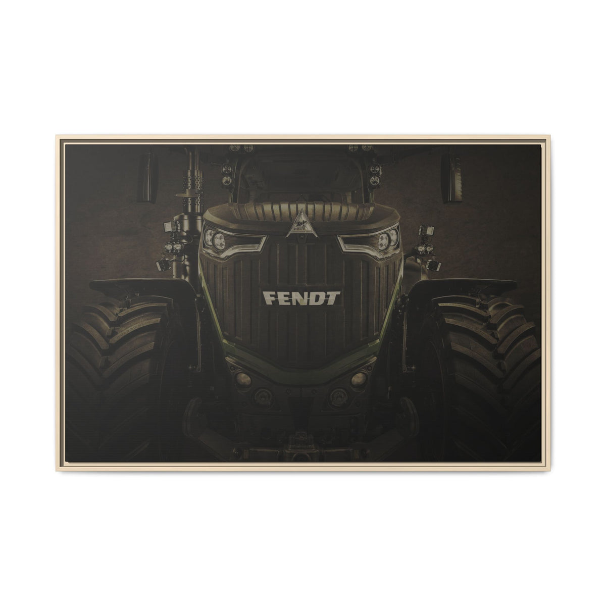 Fendt 1000 Coming At You | Framed Wall Art on Stretched Canvas