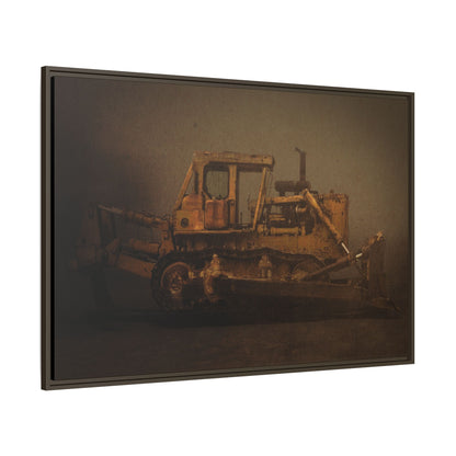 Classic D8 Dozer | Framed Wall Art on Stretched Canvas