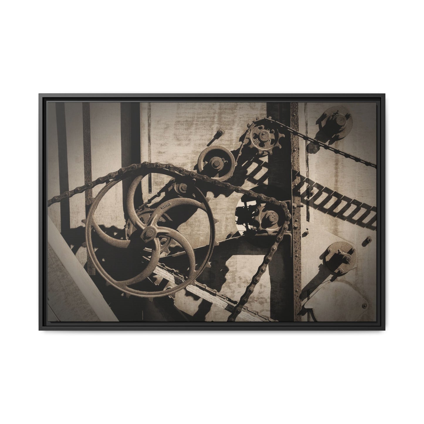 Holt Harvester Detail | Photo Wall Art on Canvas