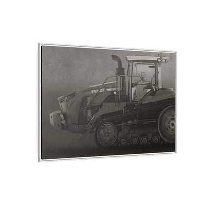 Fendt 110 Track Side View | Framed Photo Wall Art on Canvas