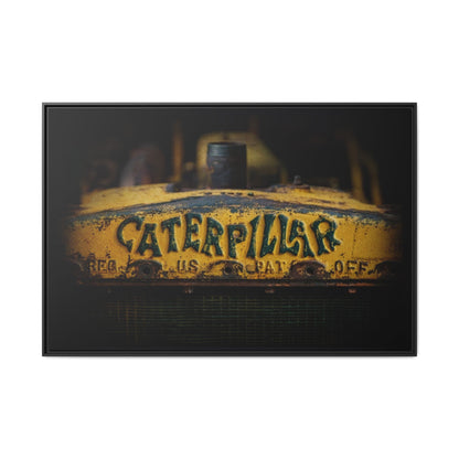 Vintage  Crawler Grill | Framed Wall Art on Stretched Canvas