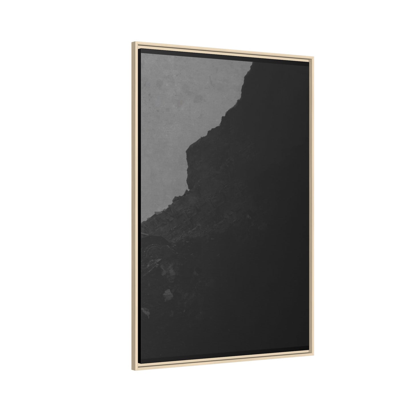 Copy of Excavator Triptych Right Jondo | Matte Canvas Print (Framed)