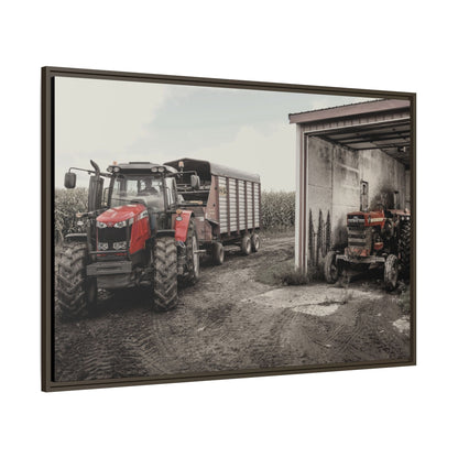 Massey Ferguson Legacy Photo Wall Art on Framed Canvas