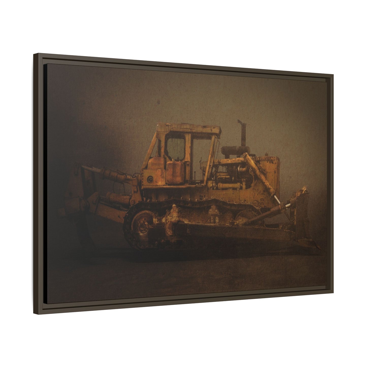 Classic D8 Dozer | Framed Wall Art on Stretched Canvas