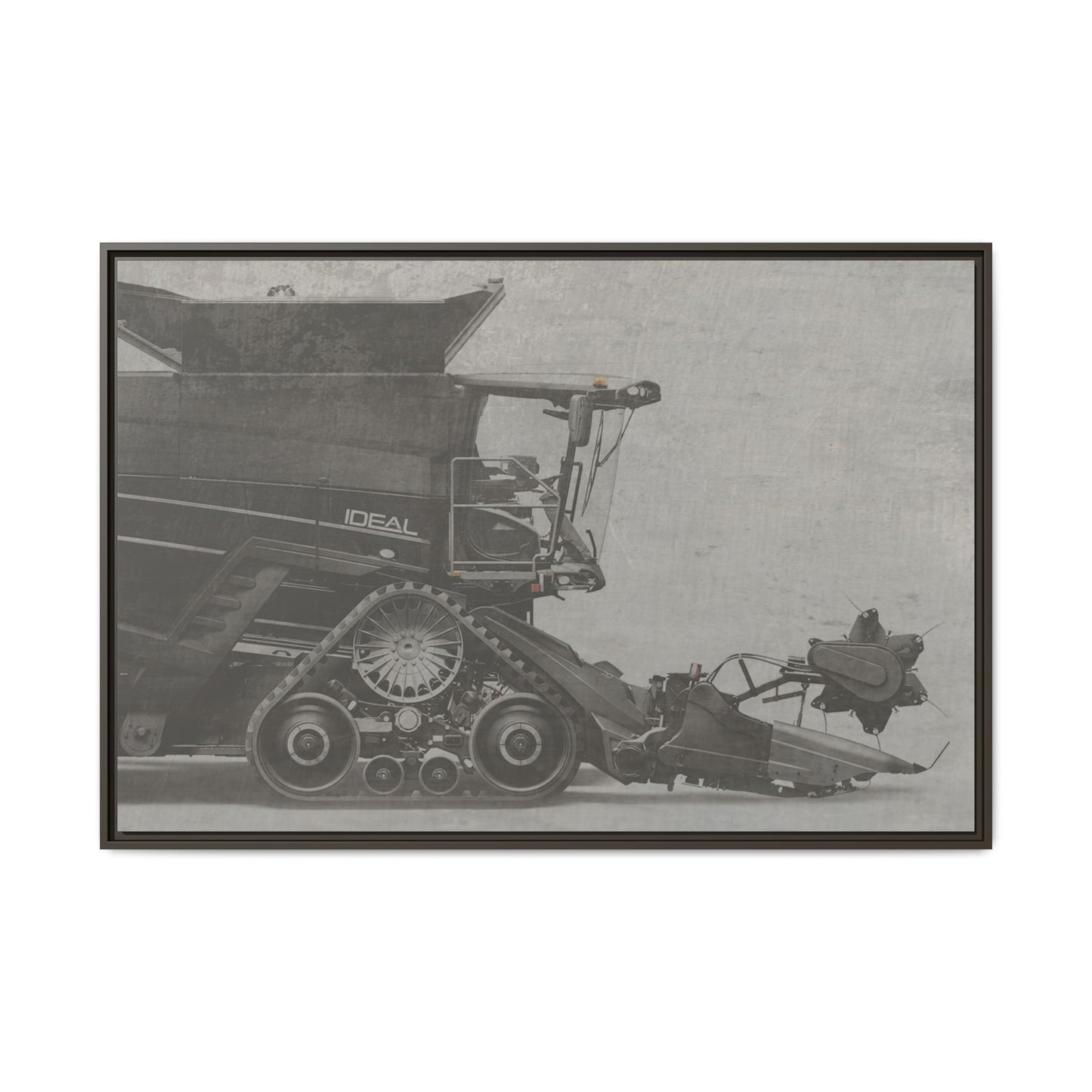 Fendt Ideal Side View | Framed Photo Wall Art on Canvas