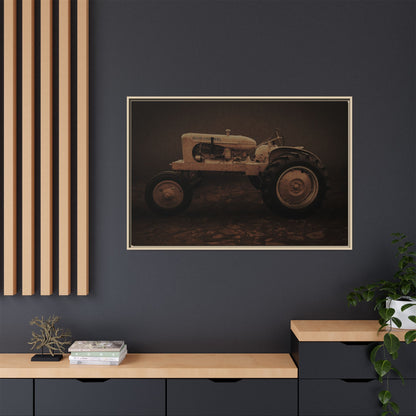 Vintage Allis Chalmers WC | Framed Wall Art on Stretched Canvas