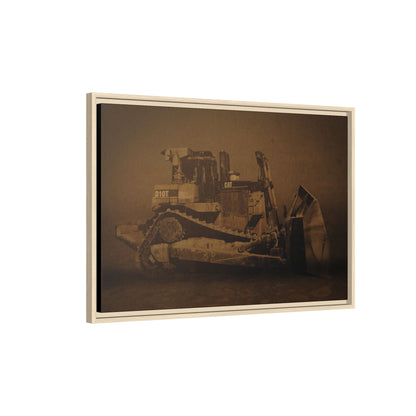 Classic Crawler D10T Photo Wall Art on Canvas