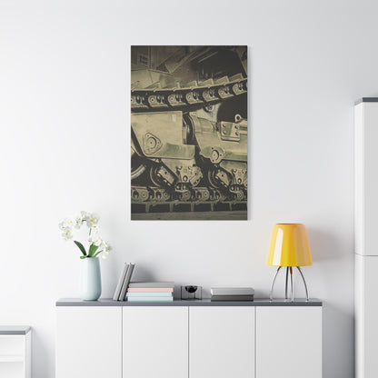 D11 Track Action | Triptych | Center Panel | Unframed